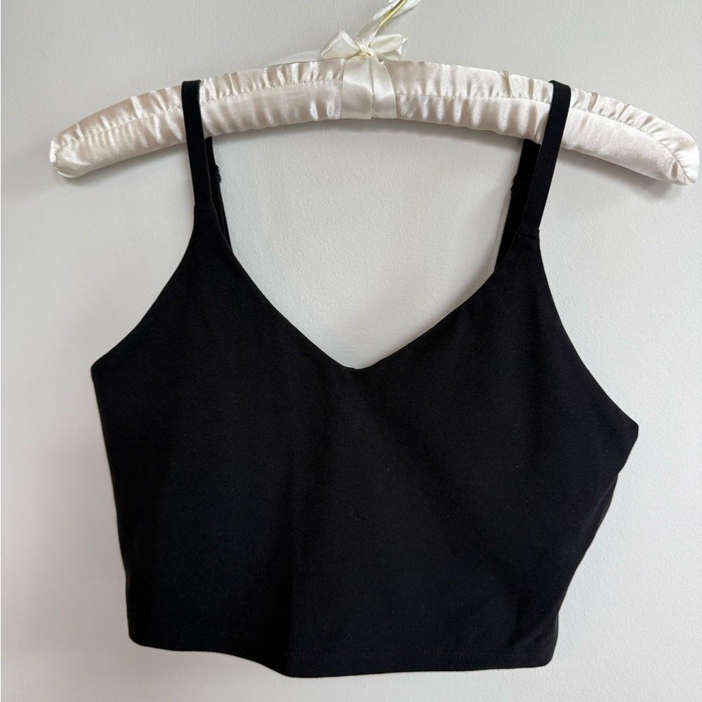 Athleta Elation V-Neck Crop A-C XS